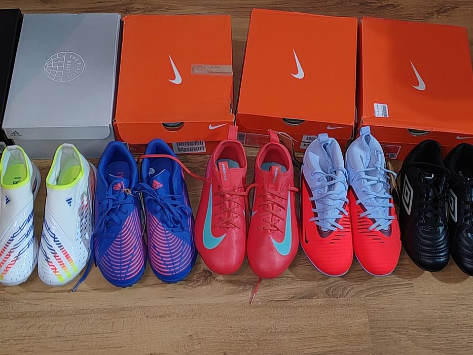 Нови стоножки и бутонки nike, adidas umbro