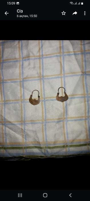 Серёжки старинный