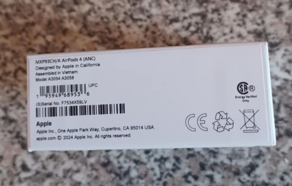 Apple airpods 4 (ANC)!.Оригинални!.