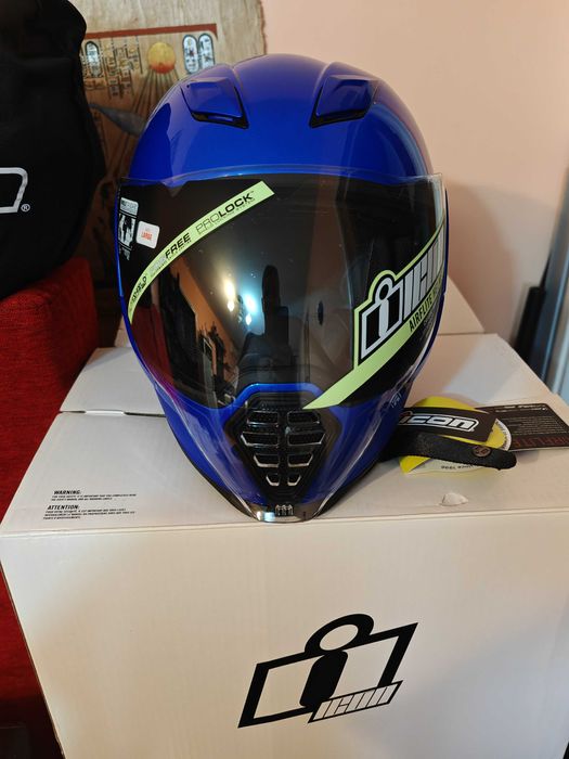 Cască Icon Airflite NOUA M-L moto ATV Shoei AGV HJC Shark Schuberth