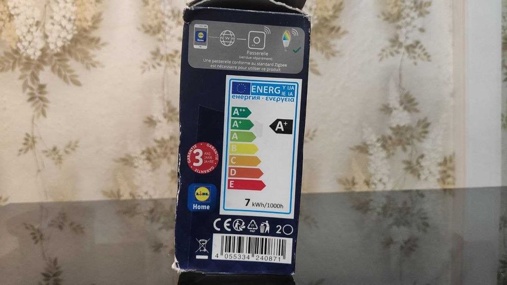 Умная лампа Livarno (Германия) - Zigbee протокол