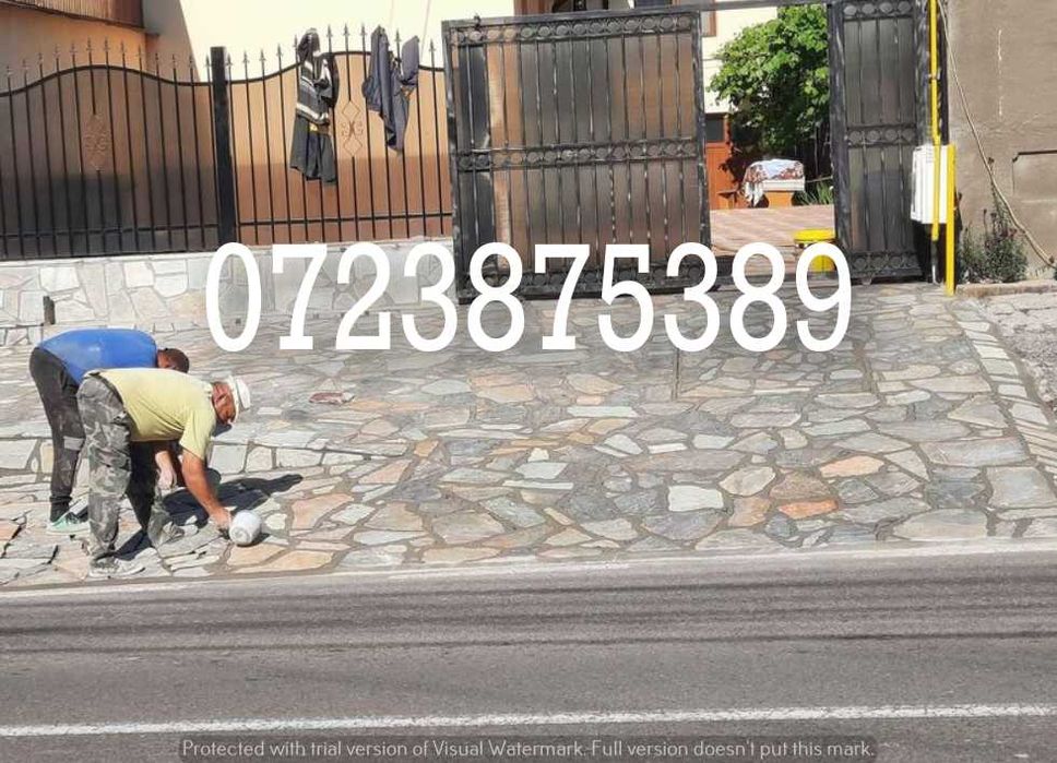 Piatră de Munte cu Montaj și Transport Asigurat