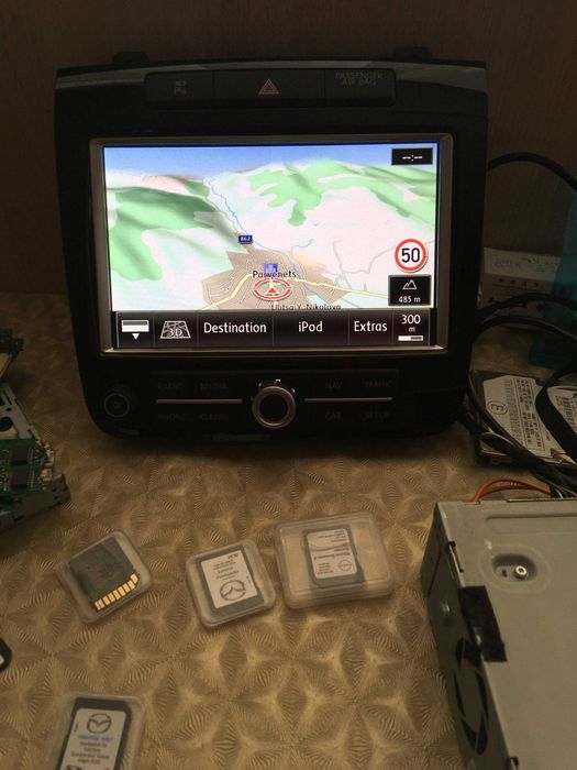 Volkswagen RNS 850 Map Update конвертиране регион full programing