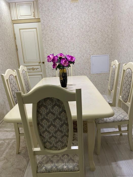 Стол 180х90 и 6 стулья