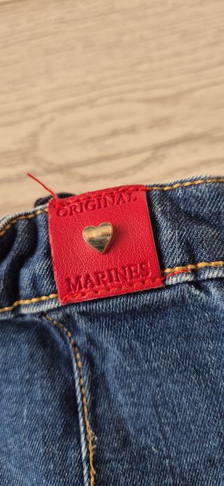 Кокетни къси дънкови панталонки  Original Marines, 9-10 г