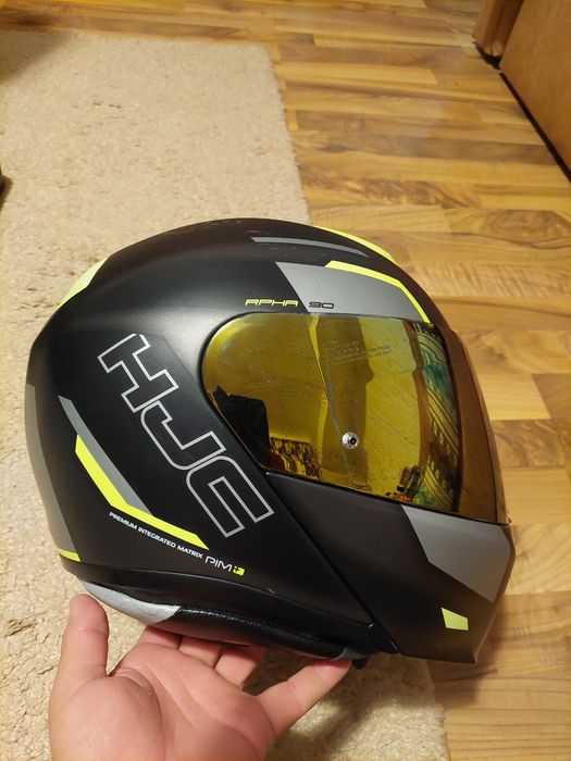 Casca moto flip-up HJC  rpha 90, stare buna