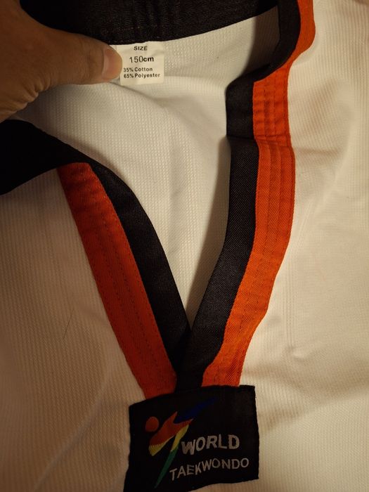 Кимоно, шлем, перчатки все для тхэквандо