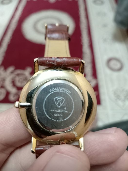 Продам позолоченные часы Рамансон