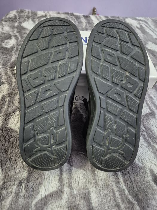 Sneakersi negrii Luca di Gioia Benvenuti  piele naturala
