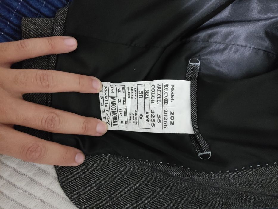 Костюм тройка "MARCO MORENTI"