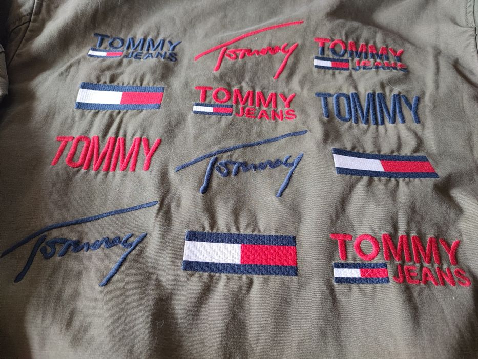 Военно Tommy Jeans TJM CARGO JACKET мъжко яке military Style зелено Хл