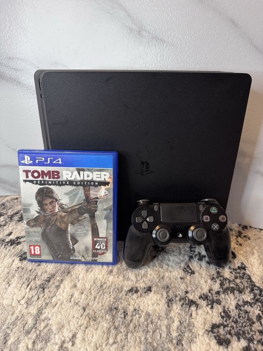 PS4 slim cu un controller si joc cadou