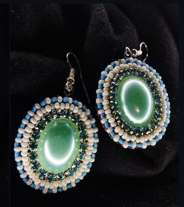 Серьги ручной работы