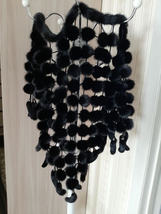 Норковая косынка (шаль)