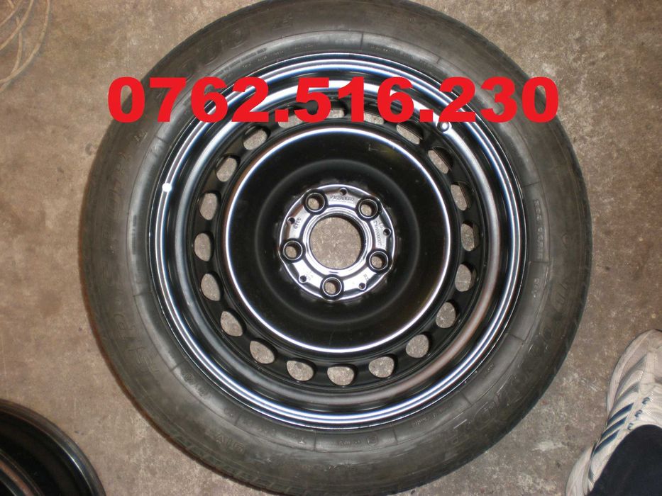 vand roata de rezerva pentru renault fluence,megane3,4,laguna3,latitud