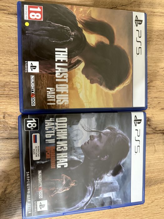 Продам The Last of Us 1,2