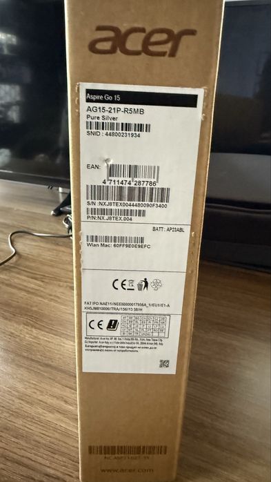 Acer Aspire Go15 чисто нов