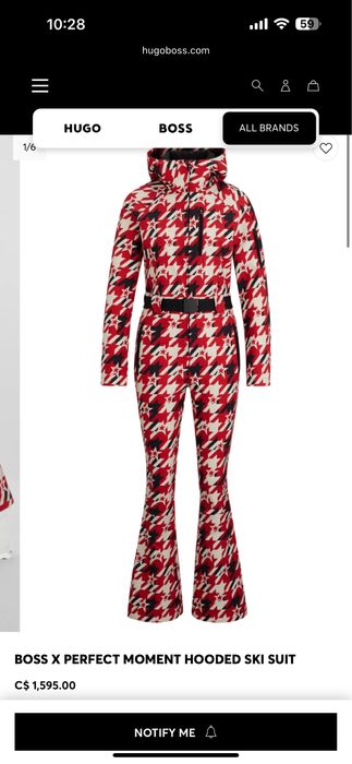 Boss x Perfect Moment чисто нов ски екип