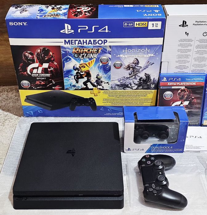 Новый Ps4 slim 1tb Jet 2 дж!