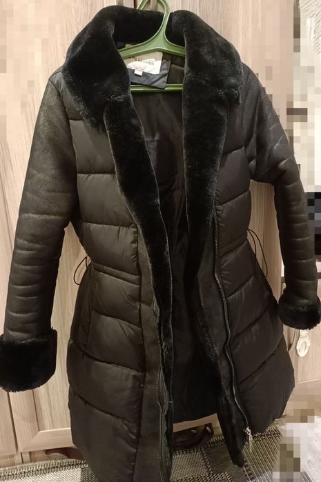Дубленка комбинированная 42 размер