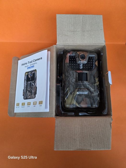 Camera de supraveghere, 4K HD, WiFi, Bluetooth, rezistenta la apa, 1080p HD