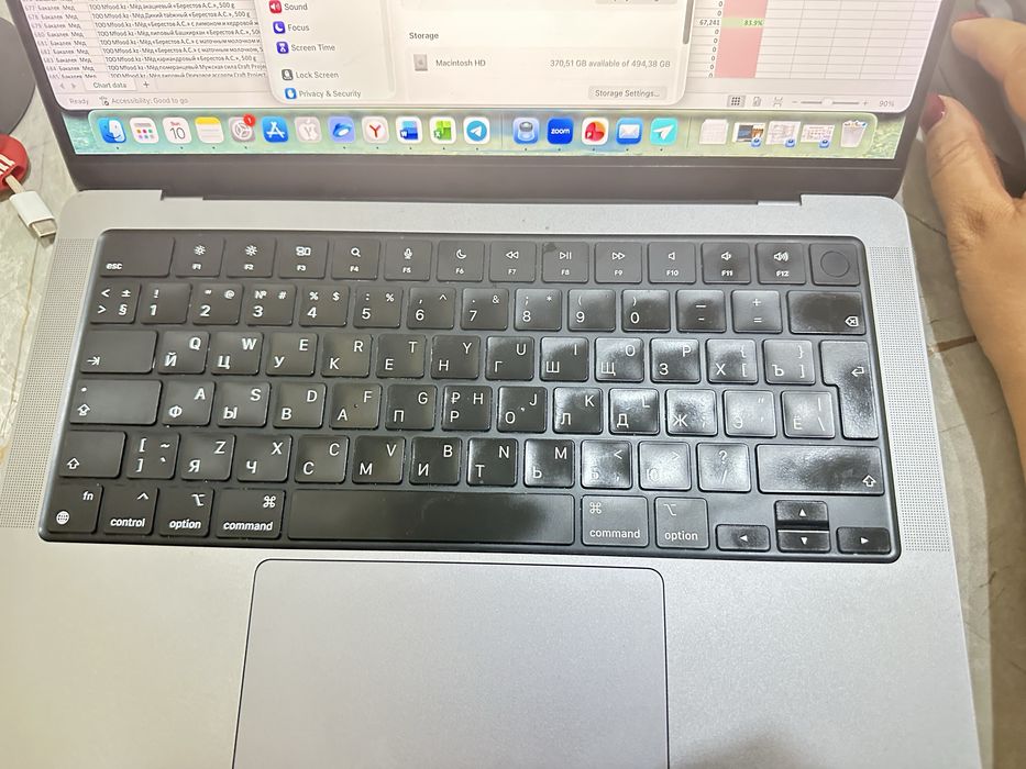 Macbook Pro 14, m1 pro, 512gb