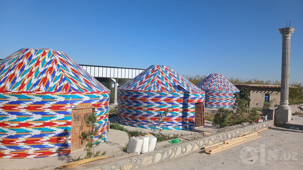 Baner tent prazirashni kapsula soya setka ustanovka qilamiz