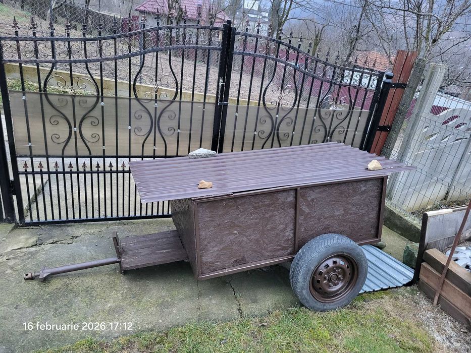 Vând remorcă motocultor