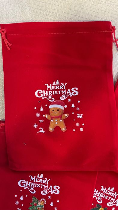 Подарочные новогодние мешочки
