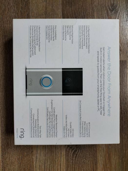 Sonerie Ring Video Wi-fi Home