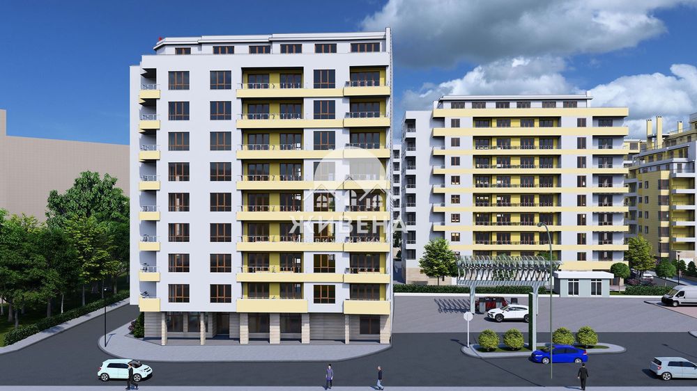 Продавам нов 3-стаен апартамент, до Техникумите и Гранд Мол