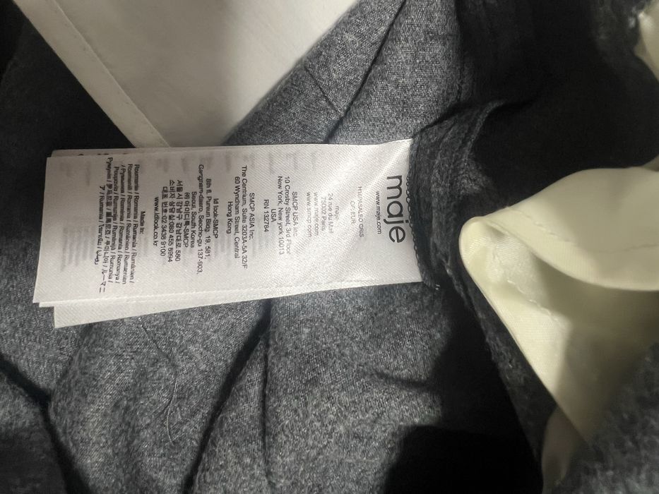 Pantaloni Maje 38, lana