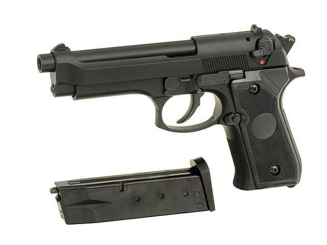 Pistol Airsoft BERETTA ST92F Pe Green GAS Model STTi GGH-9502 Nou,NBB