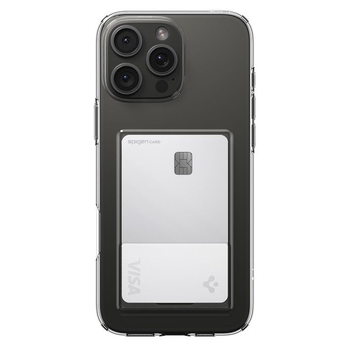 Spigen Crystal Slot силиконов кейс отделение за карти iPhone16 Pro/Max