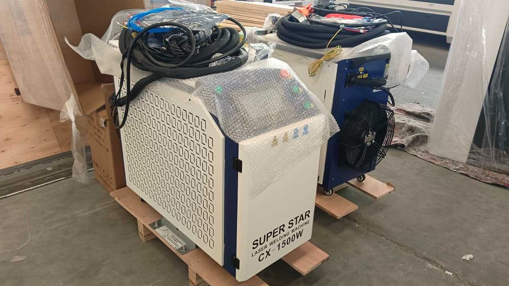 ЛАЗЕРНА Машина 3в1 - заваряване, рязане, почистване