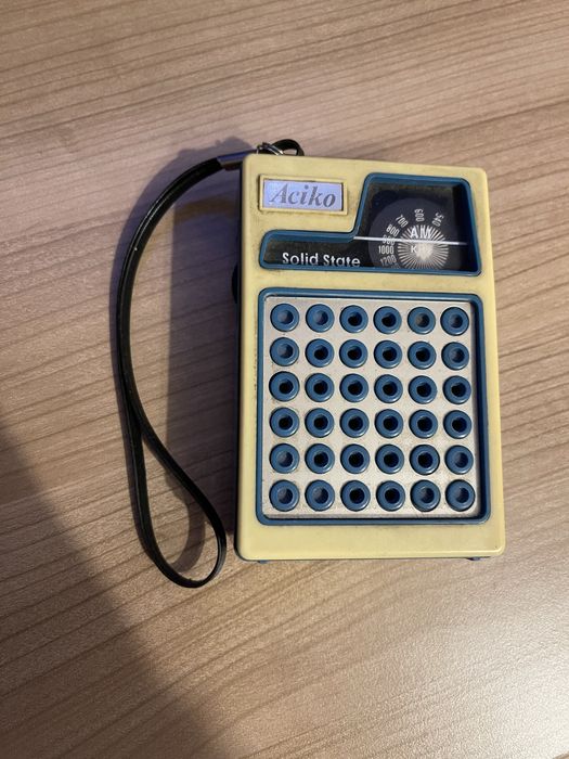 aciko solid state radio am 1980 de colectie