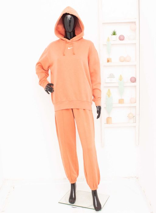 Nike Essential Clctn Fleece оригинален дамски спортен екип суичър + панталон XS