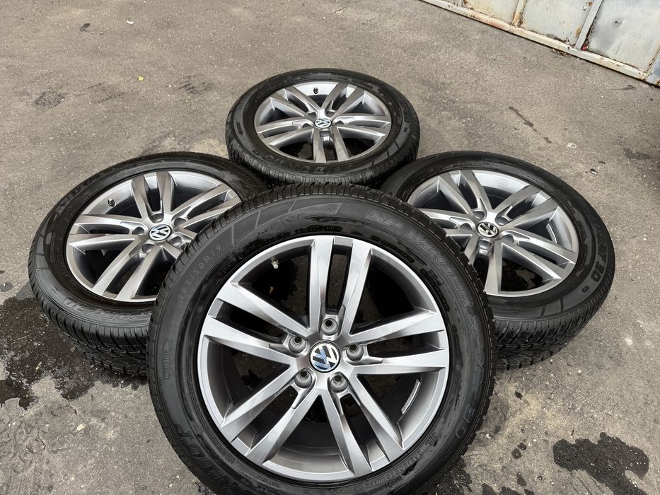 Jante aliaj Salvador VW Touareg 19 inch Anvelope de iarna 265 50 19