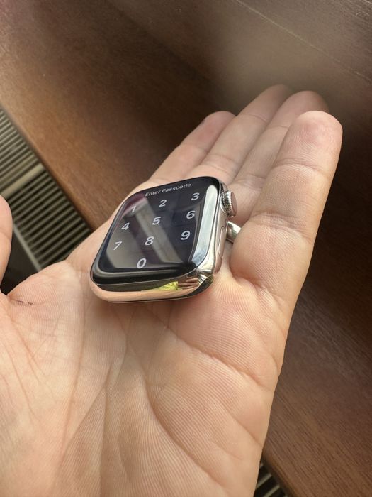 Apple watch series 7  cellular stainless steel 45mm safir
