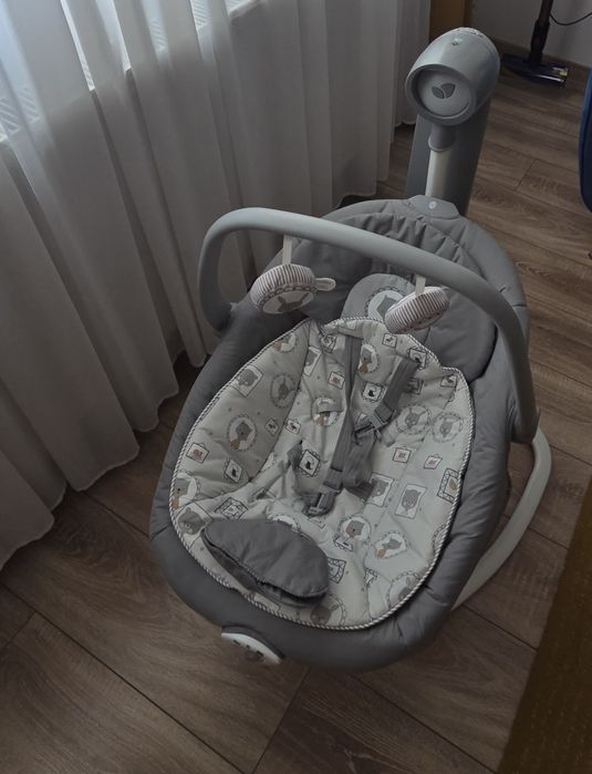 Leagăn și balansoar electric Joie Serina 2 în 1 – Stare excelentă