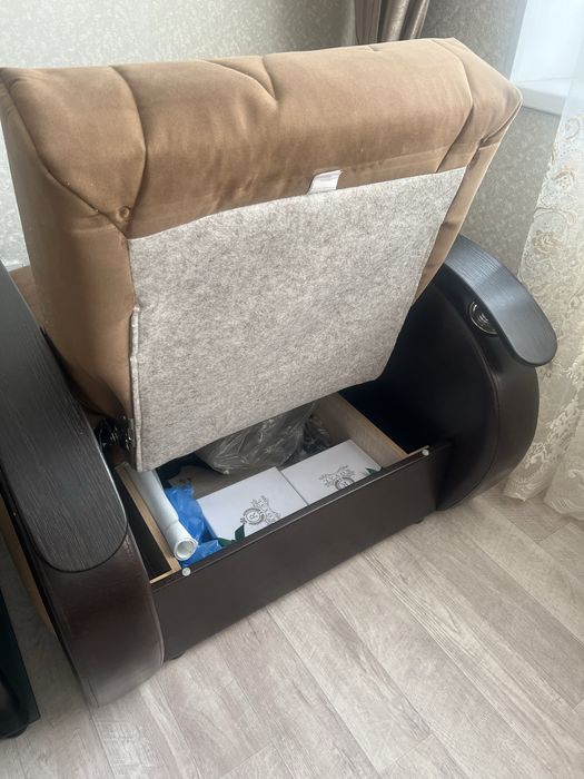 Диван с креслами раздвижной Евромебель