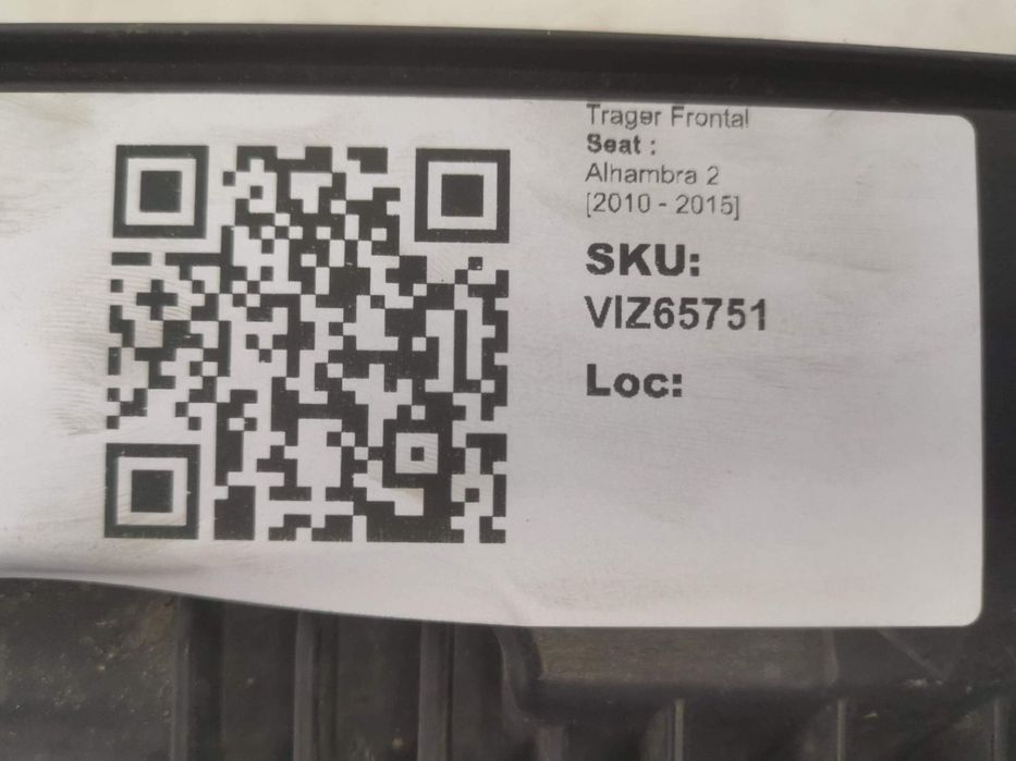 Trager Frontal Seat Alhambra 2 2010 2011 2012 2013 2014 2015 Original