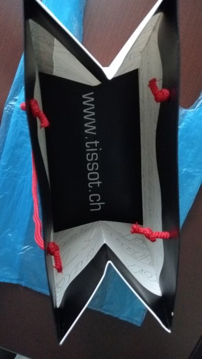 Оригинальный брендовый пакет от производителя швейцарских часов Tissot