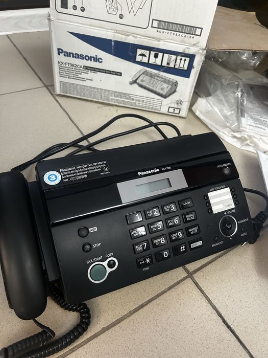 Телефон факс новый