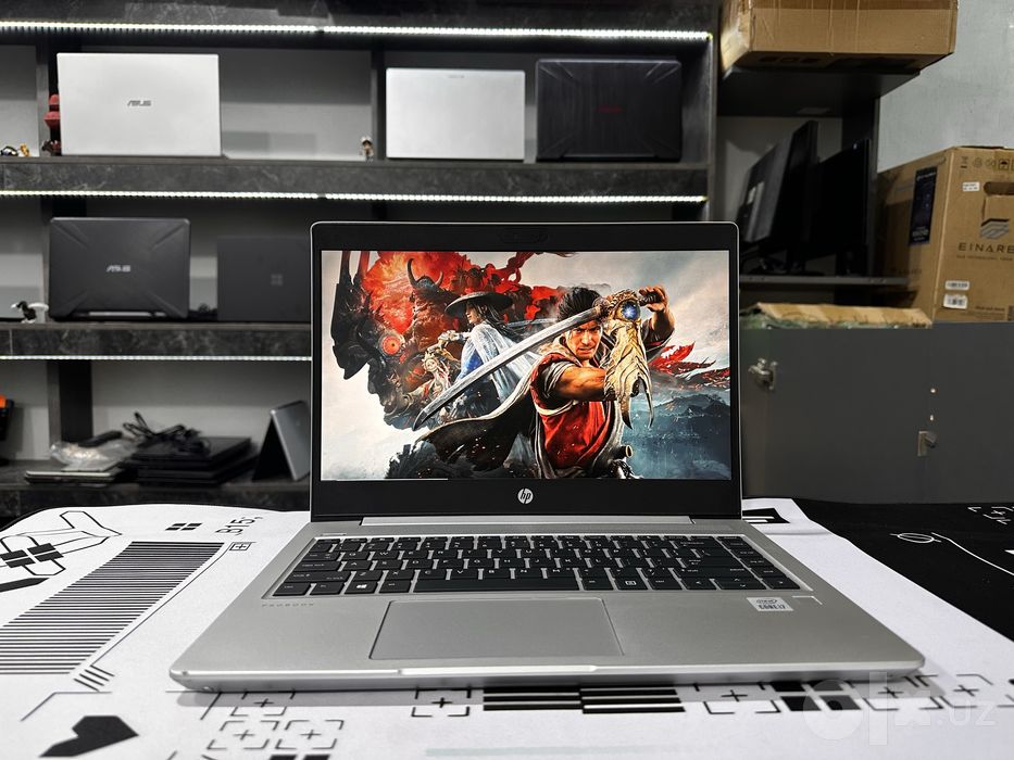 Мощный офисный ноутбук HP Probook i7-10510U 8/500