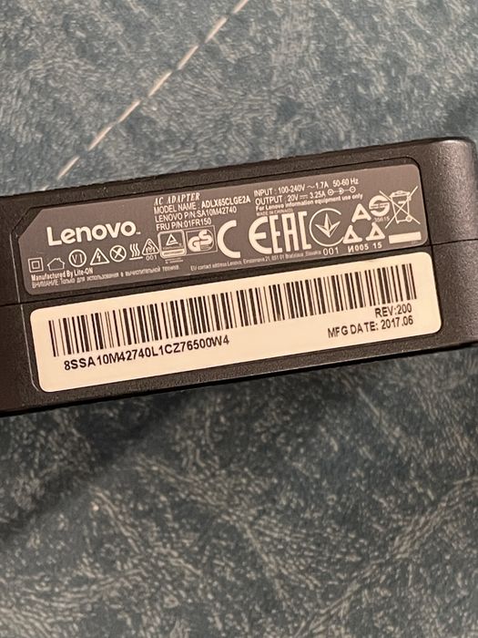 Зарядка для ноутбуков Lenovo
