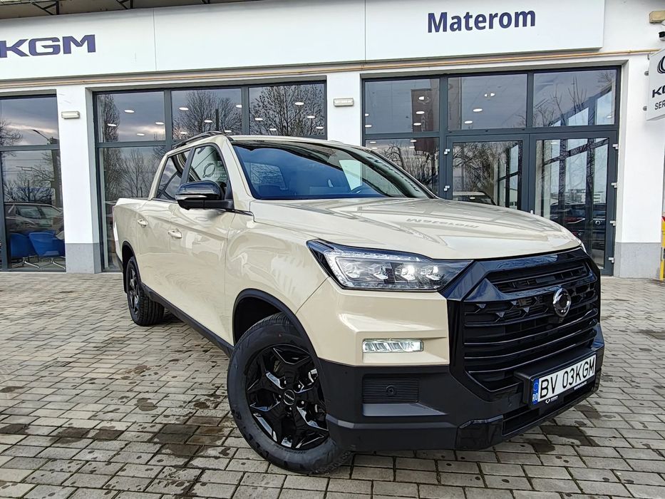 SsangYong Musso KGM Musso Grand 2.2 e-XDI 4WD 6AT BLACK EDITION MY25 - GARANȚIE 10 Ani