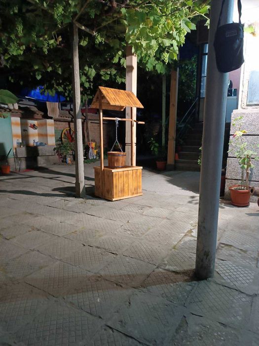 Дървен кладенец голям