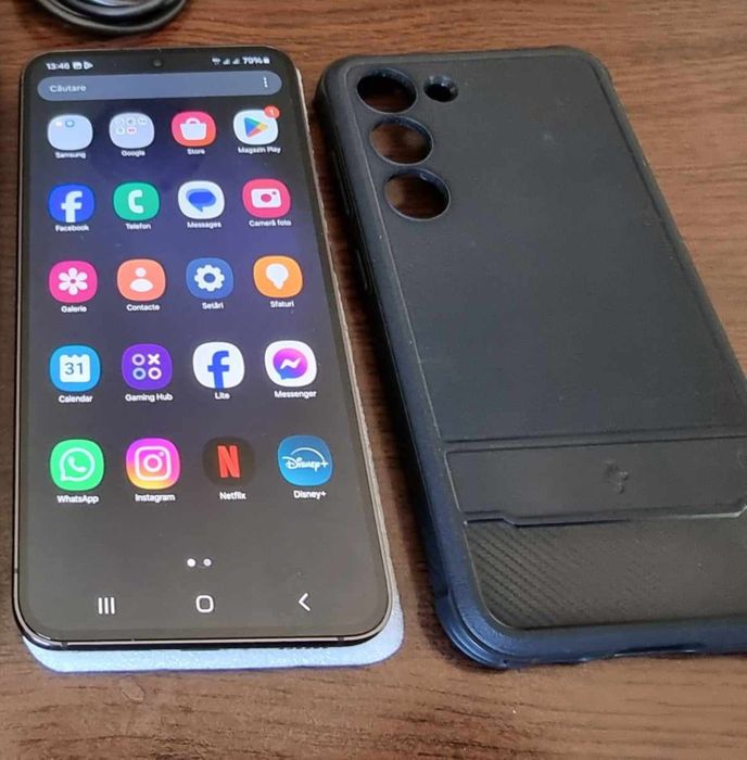 Samsung  S 23  5 G  Black Phantom 128 Gb  By Pass