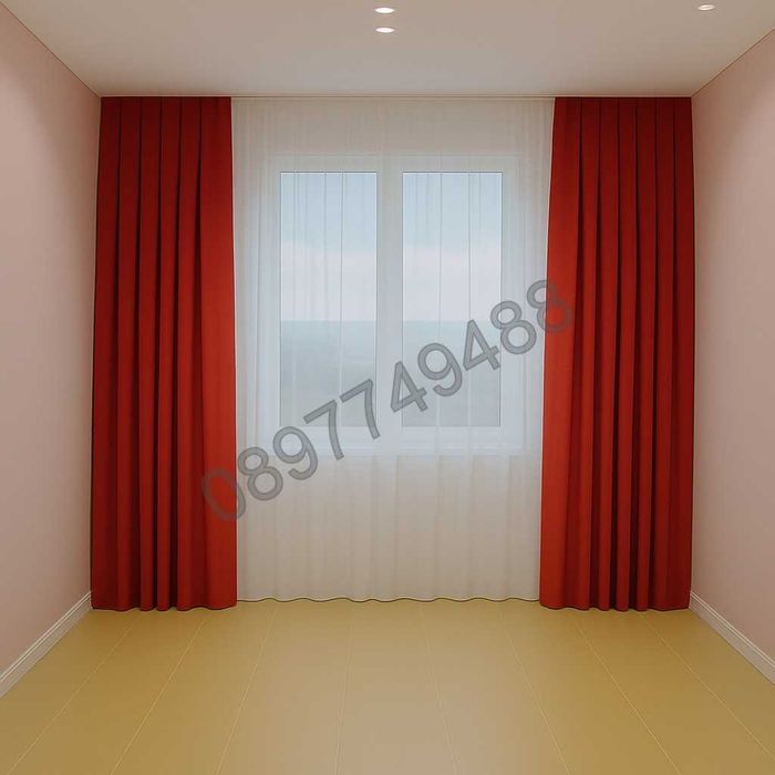 Комплект завеси + перде